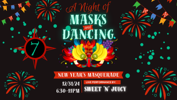 NYE Masquerade with Sweet N' Juicy!